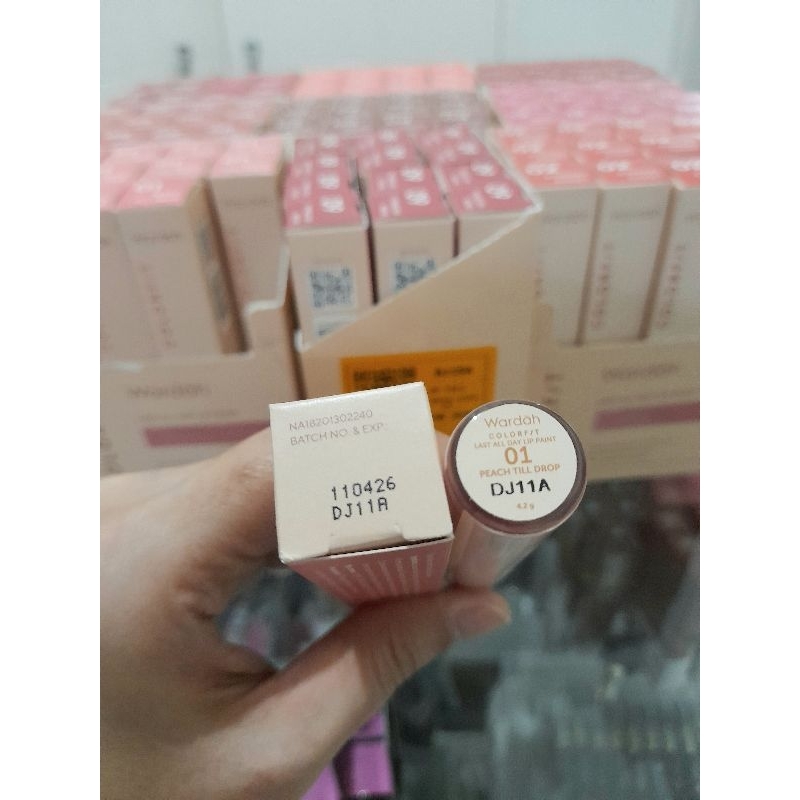 (ORIGINAL COUNTER WARDAH) Wardah Colorfit Last All Day Lip Paint Lip cream