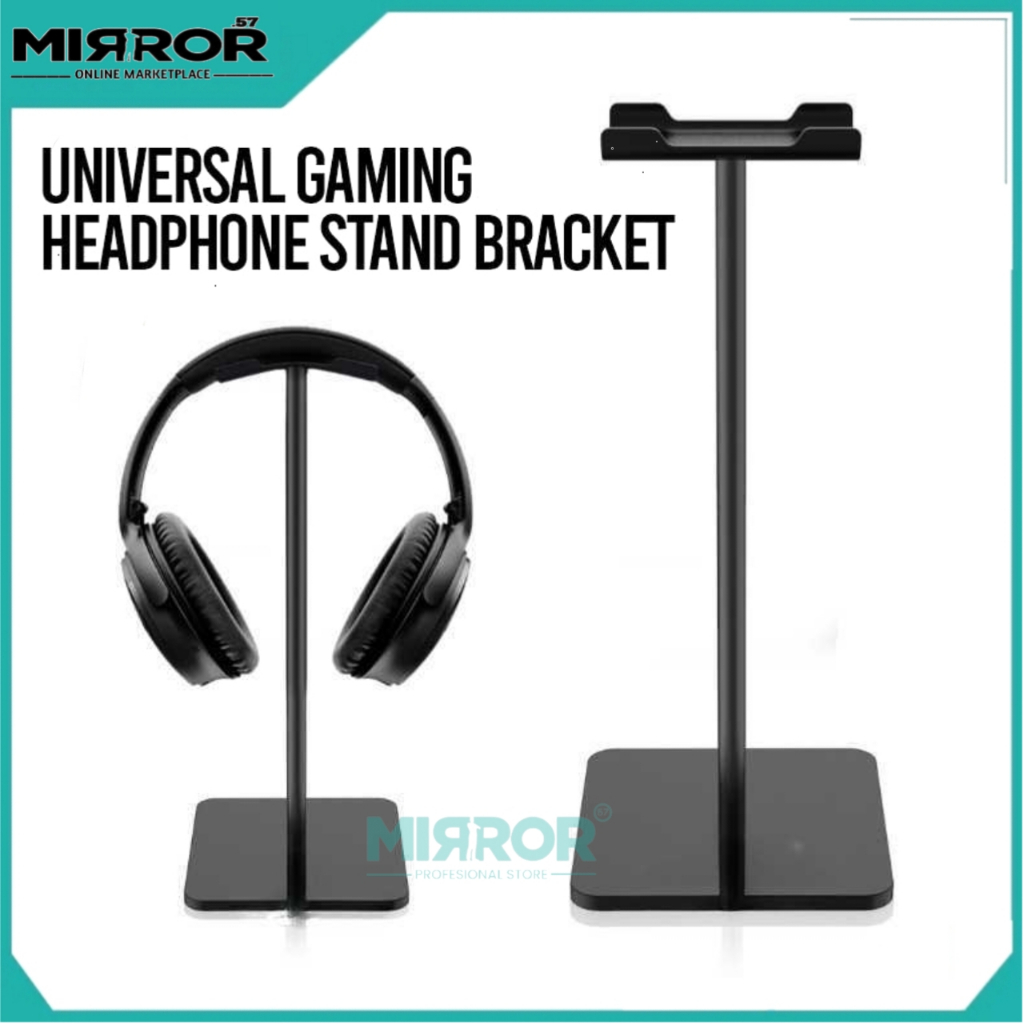 Gantungan Headphone Stand Hanger Headset Universal Gaming Studio