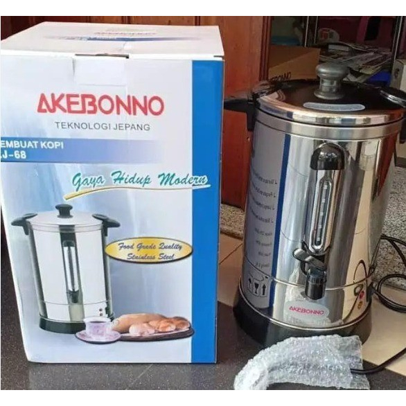 Akebonno ZJ 68- Pemanas Kopi Elektrik Kapasitas 6.8 Ltr Coffee Maker