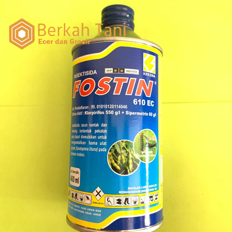 FOSTIN 610 EC 400ML INSEKTISIDA ORIGINAL//Insektisida Fostin 610 EC 400 ml