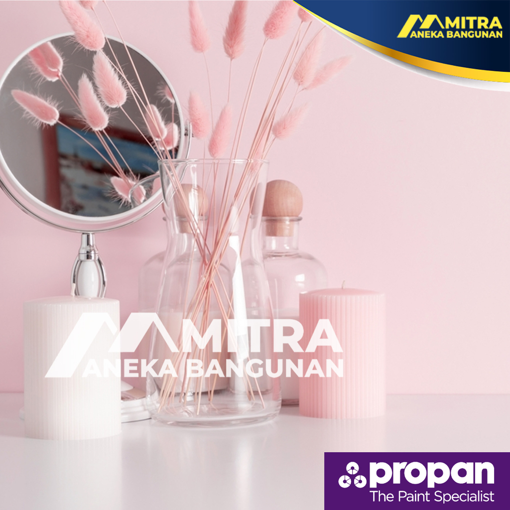 Promo Cat Tembok Propan Interior Dan Eksterior Warna Mindful Of Mauve 190-2 / Soft Pink
