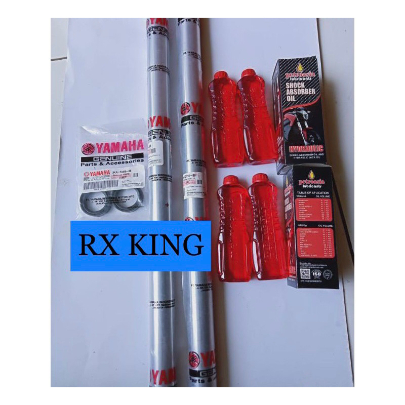 PAKET AS SHOCK SOK DEPAN RXK OLD LAMA RX KING RXKING NEW BARU RXS RXZ SPESIAL YAMAHA 3KA SET SEAL SHOCK OIL