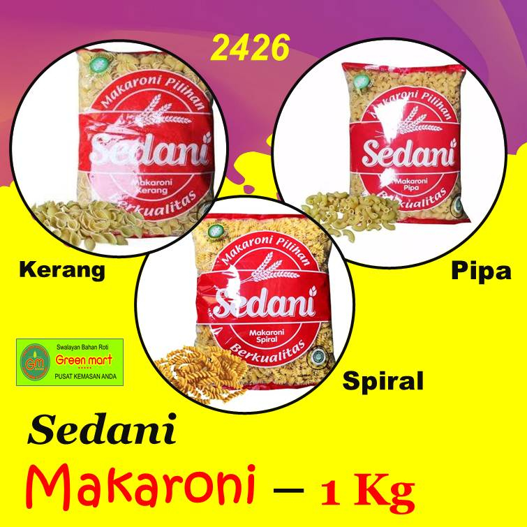 

Makaroni Sedani 1 Kg Pasta Makaroni Berkualitas Murah Enak. 2426