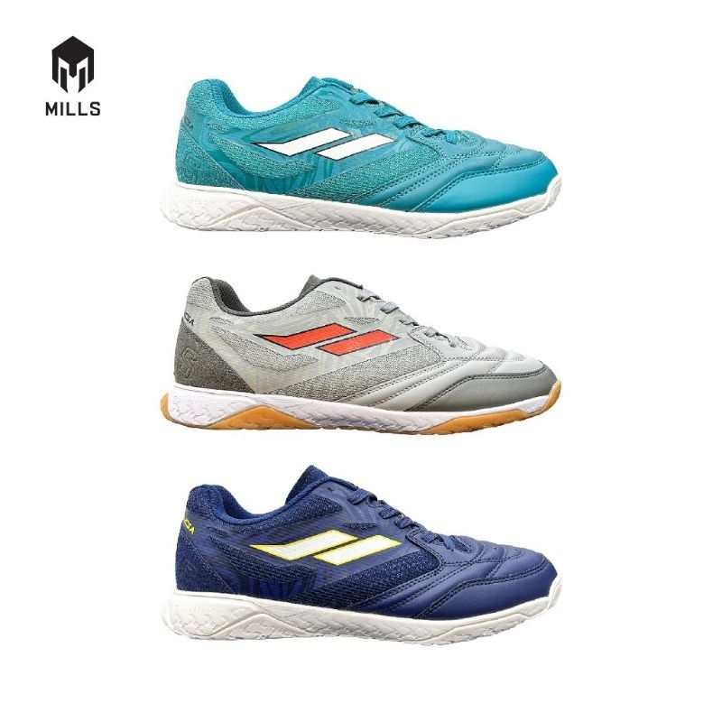 Sepatu Futsal Mills Voltapro Ginga Navy/Grey/Tosca