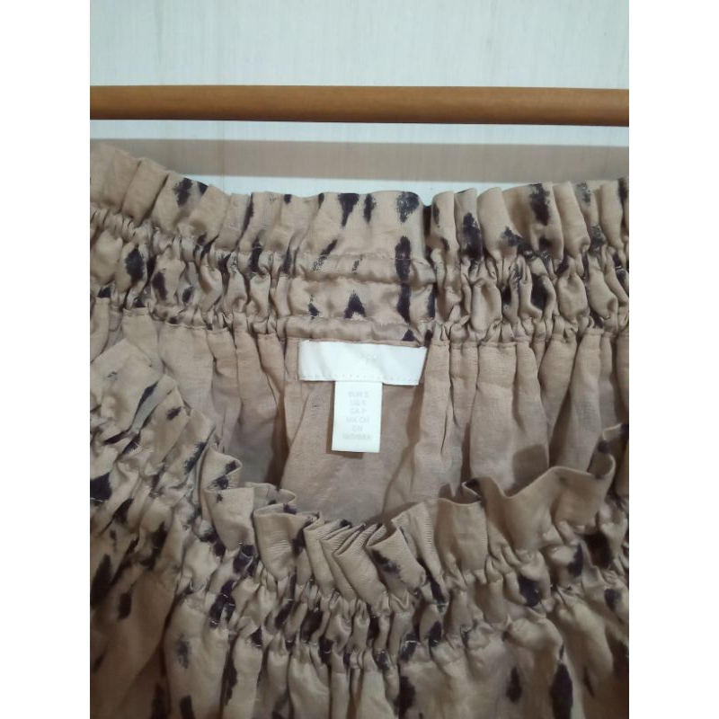 crop top H&M tie dye