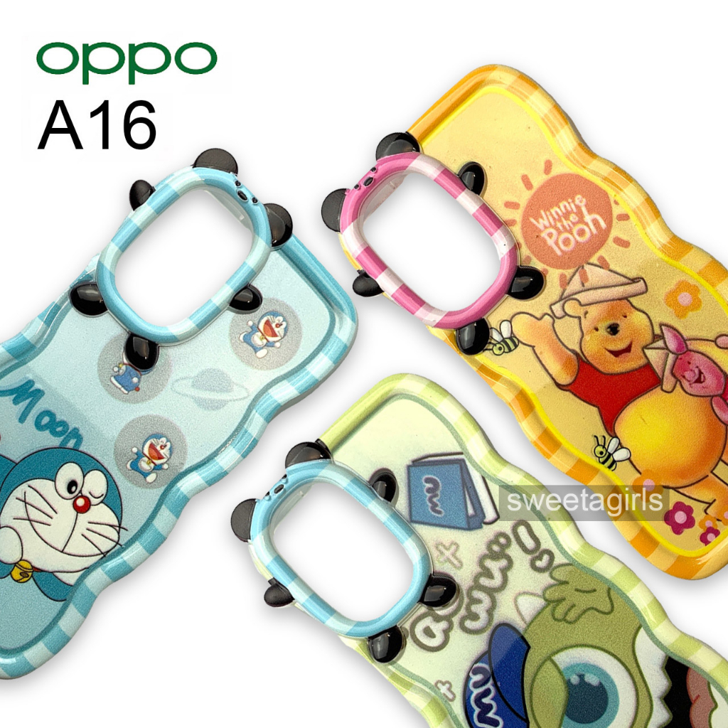 Softcase Wave Bumper Candy untuk Oppo A16 - Sweetacase.id - Casing Lucu - Kesing Cewek - Casing Lembut - Lucu - Gemoy