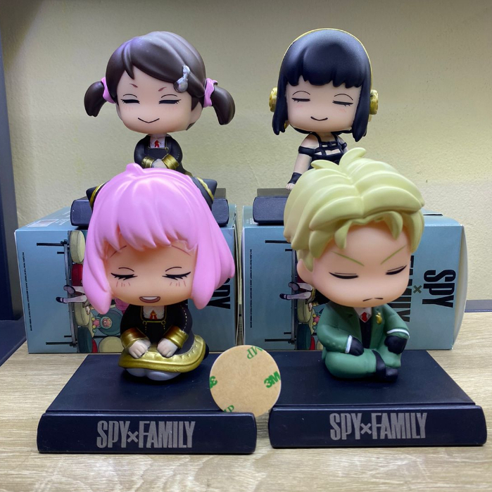 Pajangan Dashboard Mobil Bobble Head Kepala Goyang Spy x Family Anya