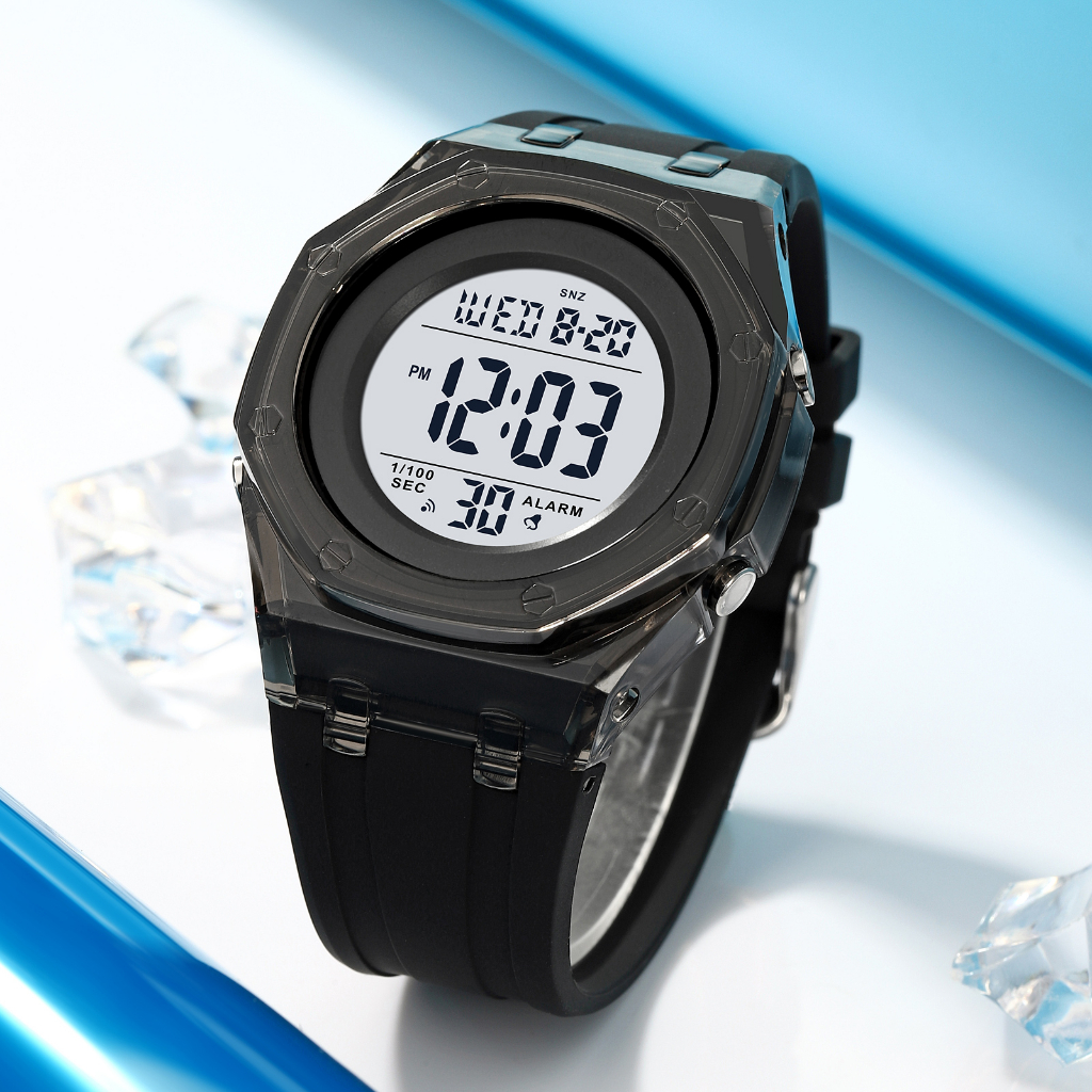 SKMEI 2063 Jam Tangan Pria Wanita Digital Sport Watch Shockproof Anti Air 5 Bar WATCHKITE WKOS