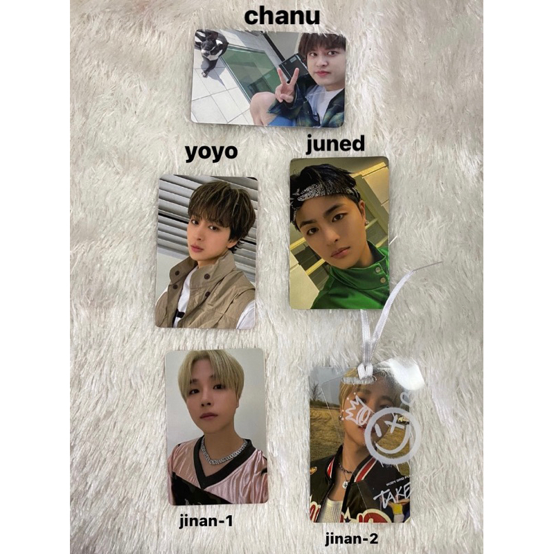 [OFFICIAL] PHOTOCARD CHANWOO YUNHYEONG JUNE JINHWAN IKON TAKE OFF