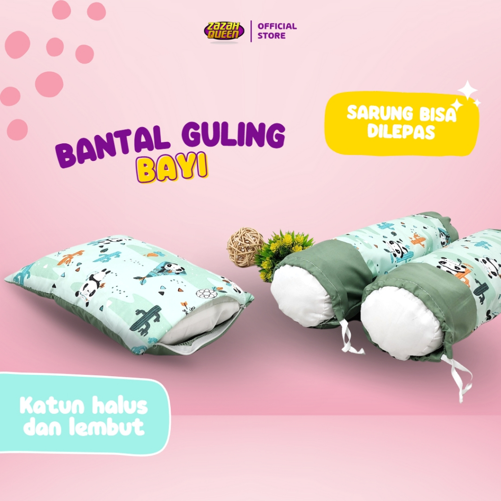 Bantal Guling Bayi / Baby Pillow Set / Bantal Bayi