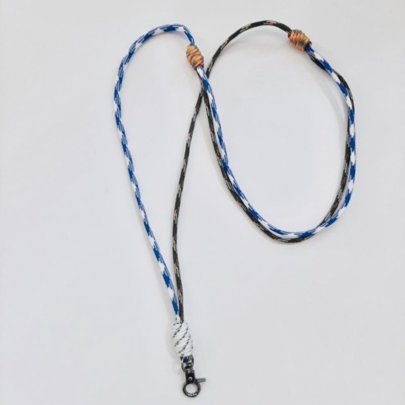 Kalung Id Card Lanyard Paracord Pria Wanita