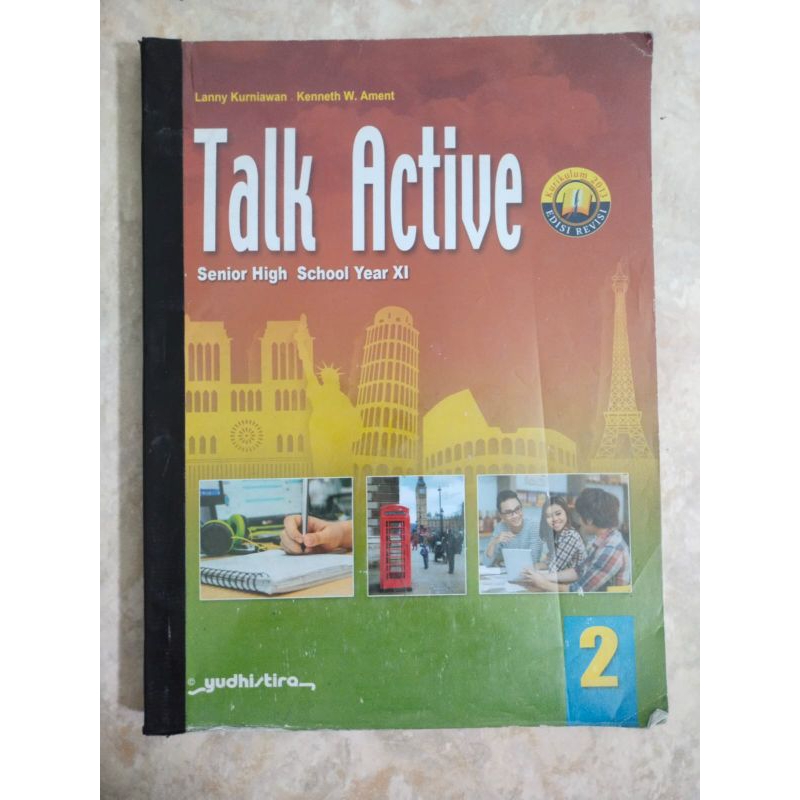 

Buku Paket Bahasa Inggris (Talk Active) Yudhistira kelas 11 SMA/MA [PRELOVED]