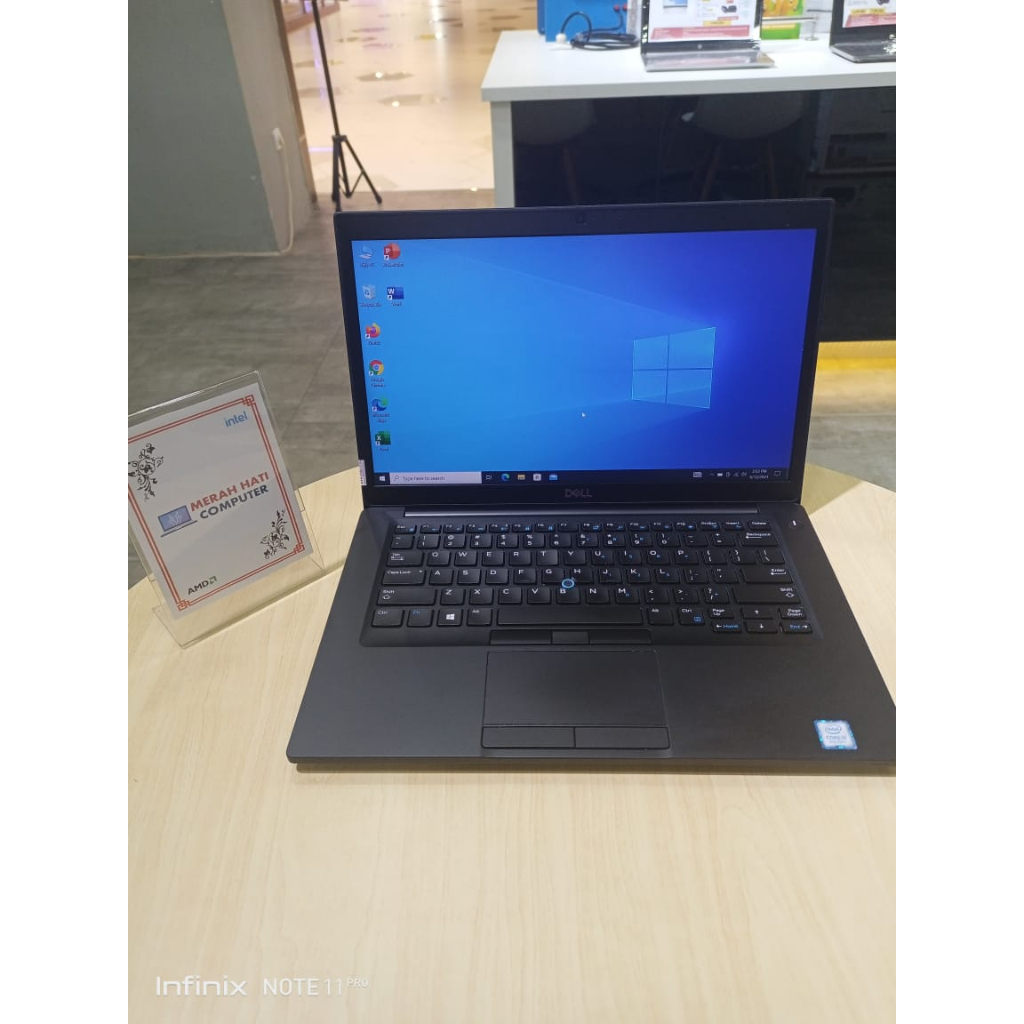 PROMO LAPTOP KERJA TERMURAH DELL LATITUDE 14 7490 INTEL i5 8350U 8GB 256GB SSD 14FHD WINDOWS10PROFESSIONAL ORIGINAL TERMURAH