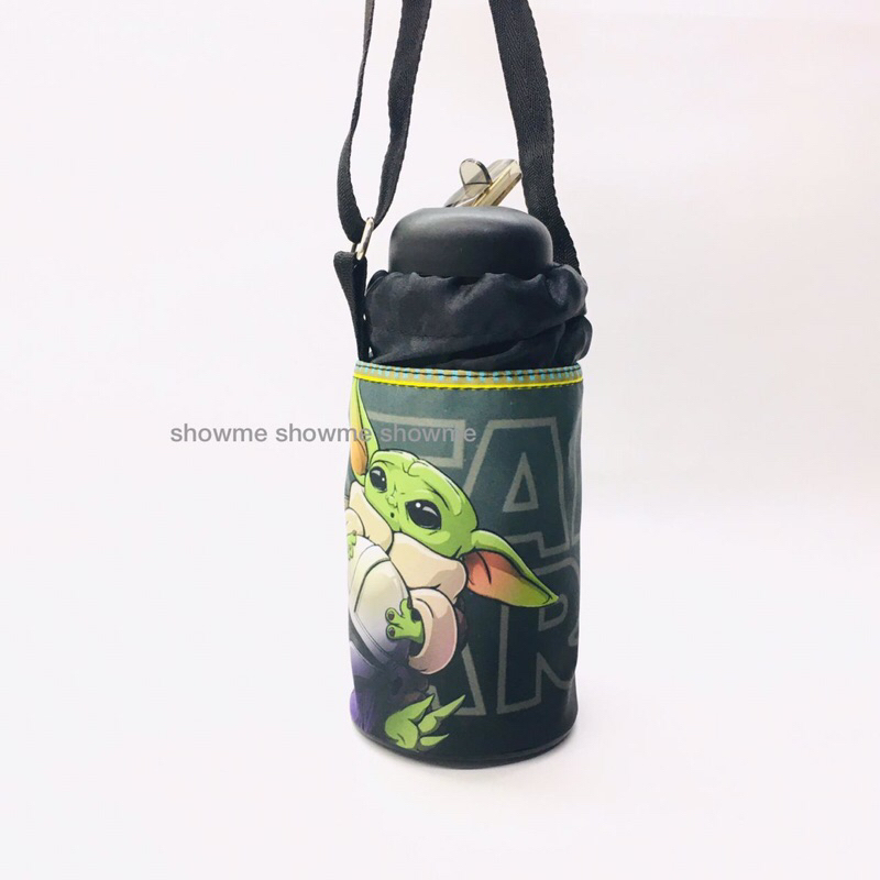 Showme tas botol minum anak sekolah laki karakter premium cetakan anti luntur BANY STAR WARS -BANY YODA - BISA CUTOM