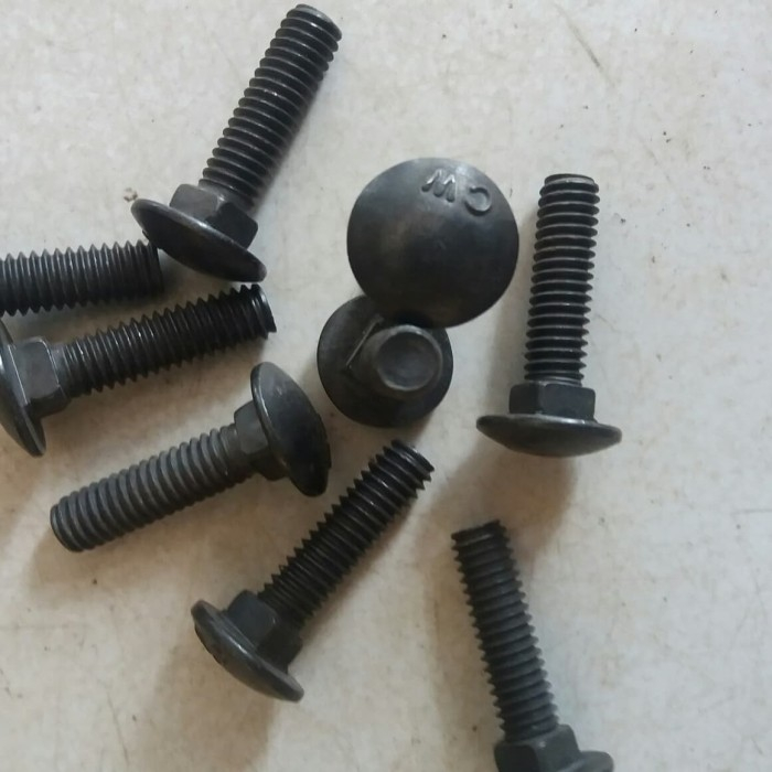 BAUT CB 1/4 X 1-1/4" BAUT PAYUNG, BAUT BAK TRUK, BAUT PAGAR MUR BAUT CB KUNCI 10 UKURAN 6 MM