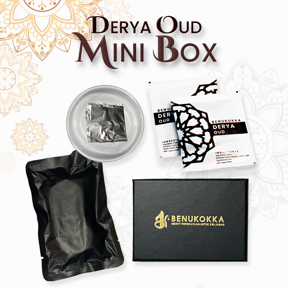 Bukhur Arab Paket Komplit Aromaterapi Ruangan Derya OUD BENUKOKKA