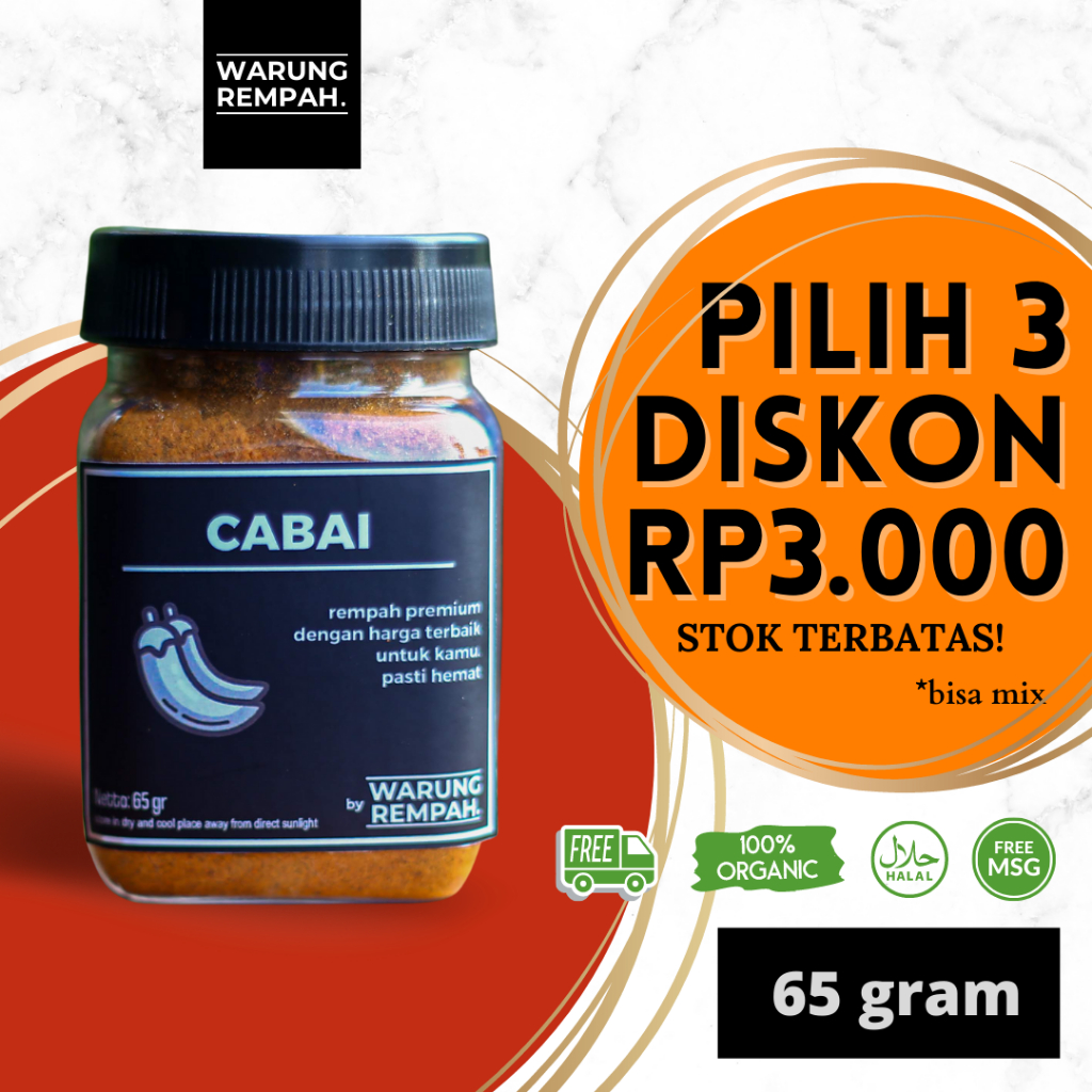 

Cabai Cabe Merah Bubuk Pedas