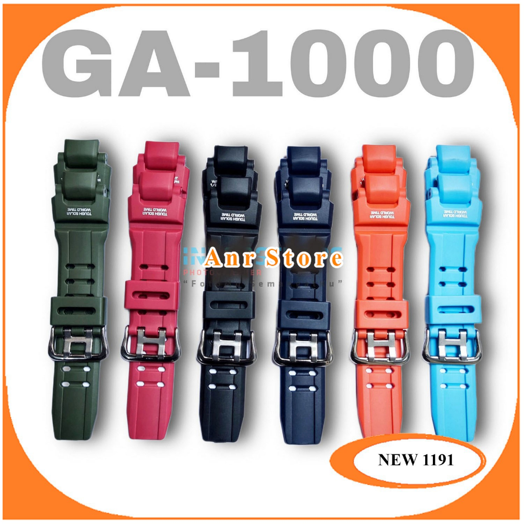 Tali Jam Tangan Casio G-Shock GA-1000 GA1000 Ori