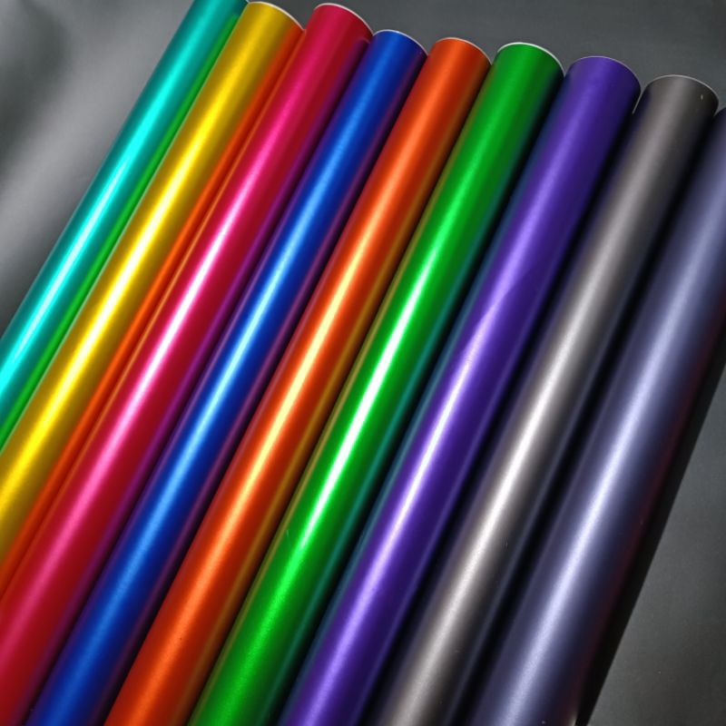 sticker skotlet warna metalik doff / scotlite matte doff / matte chrome / metalic doff