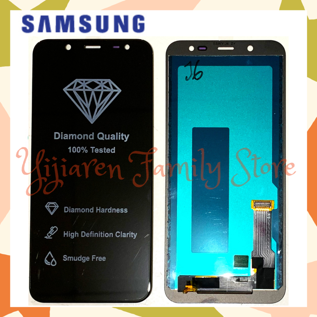 LCD SAMSUNG J6 2018 A6 2018 J600 TOUCHSCREEN FULLSET ORIGINAL NEW