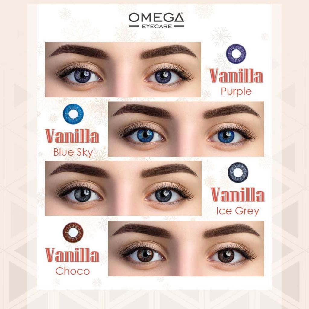 Softlens VANILLA CLASSIC 14,2 MM Normal Minus By Omega / Soflen Vanilla Classic / Vanilla Classic By Omega / Soflens Vanilla / Soflen Promo / Softlens Murah