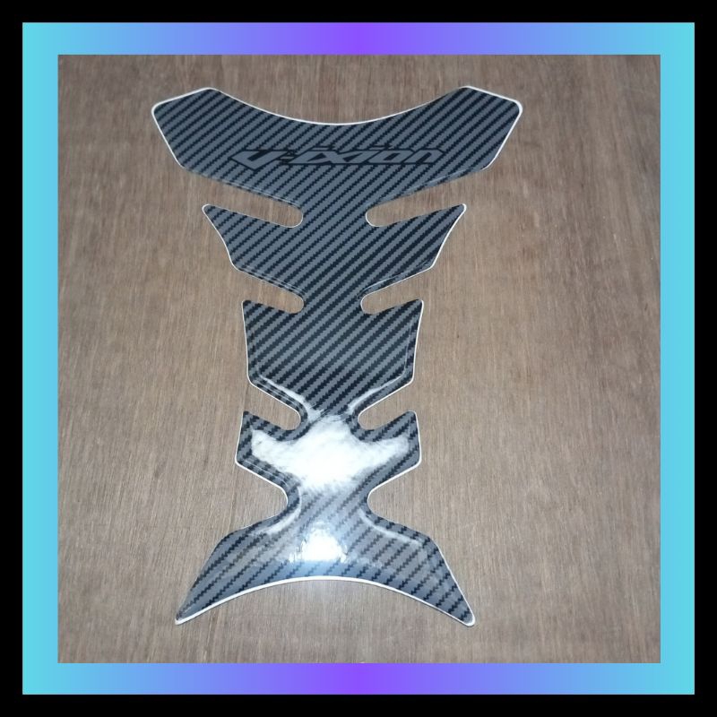 Emblem timbul tankpad vixion new / stiker timbul tank pad vixion 2013 - 2015