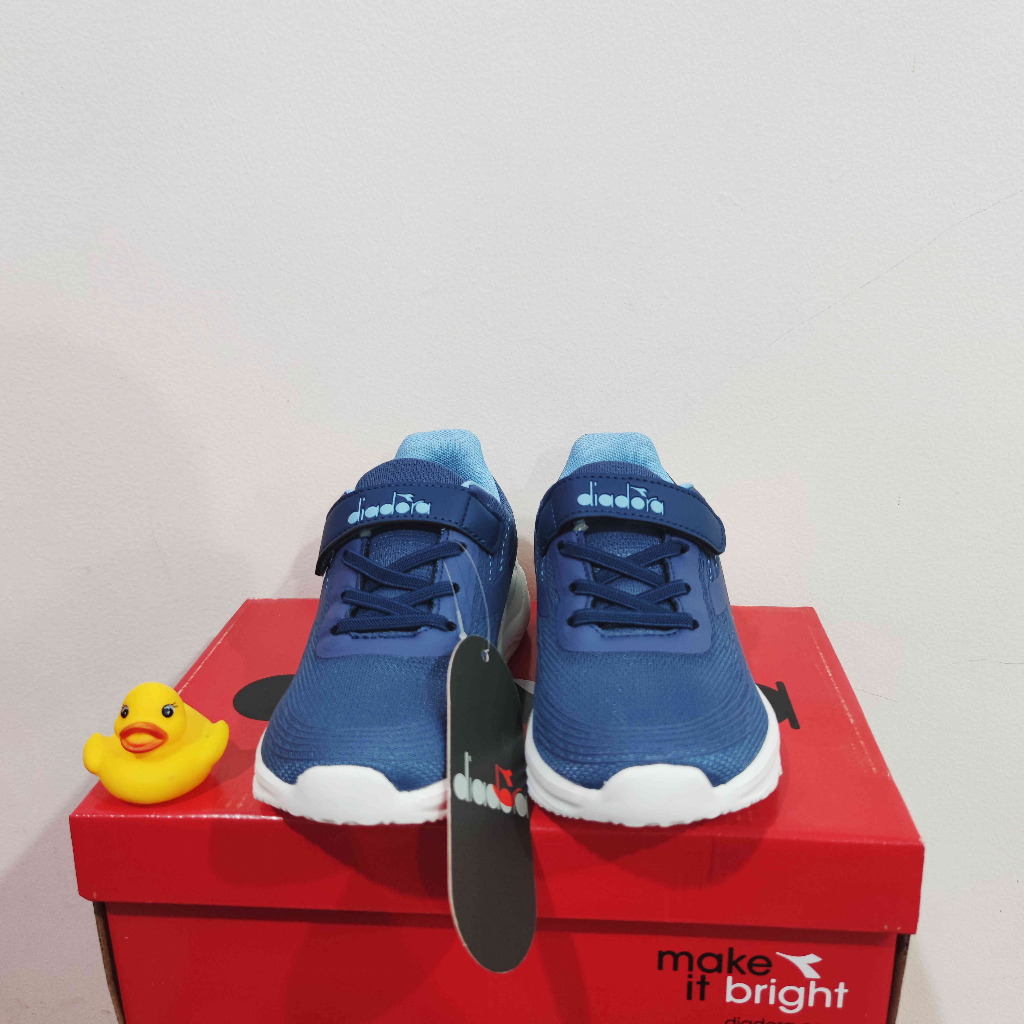 Sepatu Anak Diadora JR Blue Navy Original