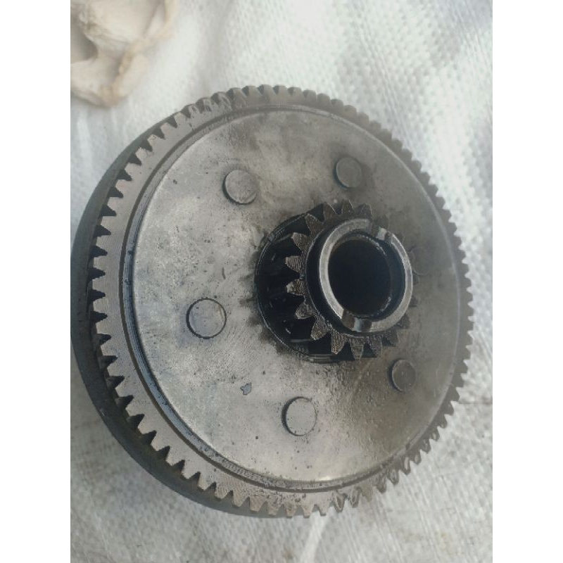 Mangkok kopling Rumah kopling full set Yamaha Byson SCOND ORIGINAL.