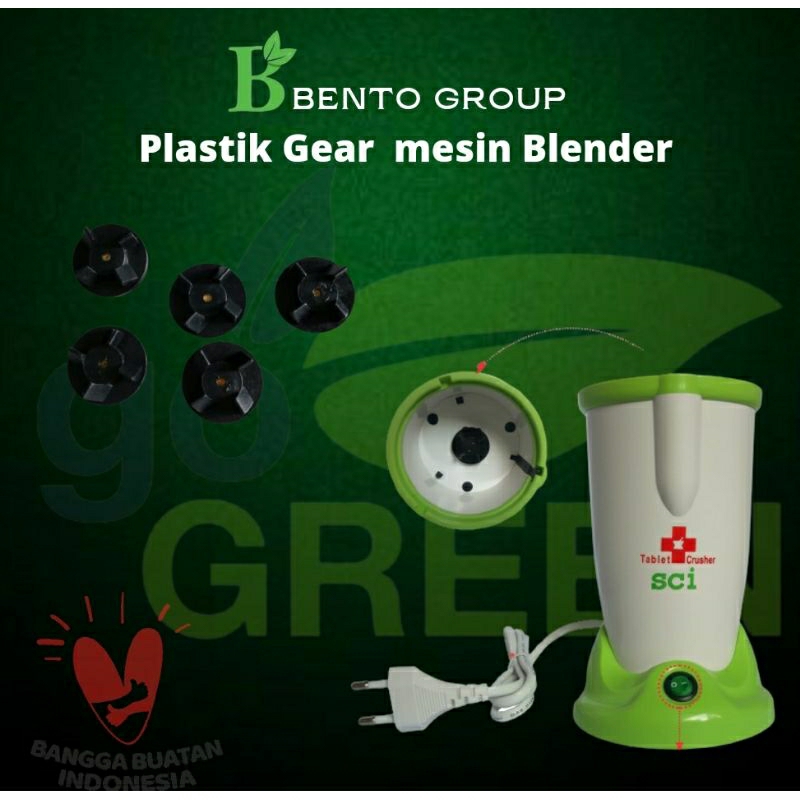 Gear body mesin blender obat merk sci