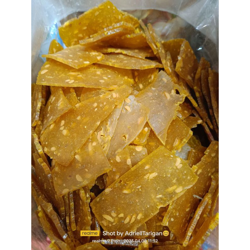 

Kerupuk tempe mentah 500gr