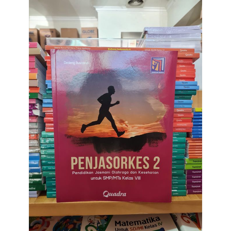 Buku SMP Penjasorkes Kelas 8 VIII Kurikulum Merdeka Quadra