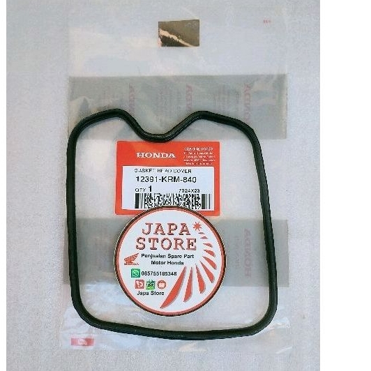 12391KRM840 GASKET KARET KOP VERZA GASKET KARET KOP MEGAPRO 150 MONOSHOCK JAPA STORE