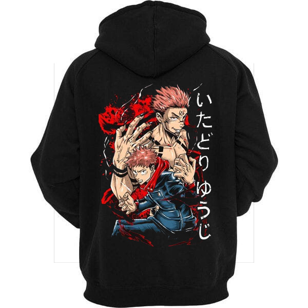 Hoodie Anime Jujutsu Kaisen Yuji Itadori