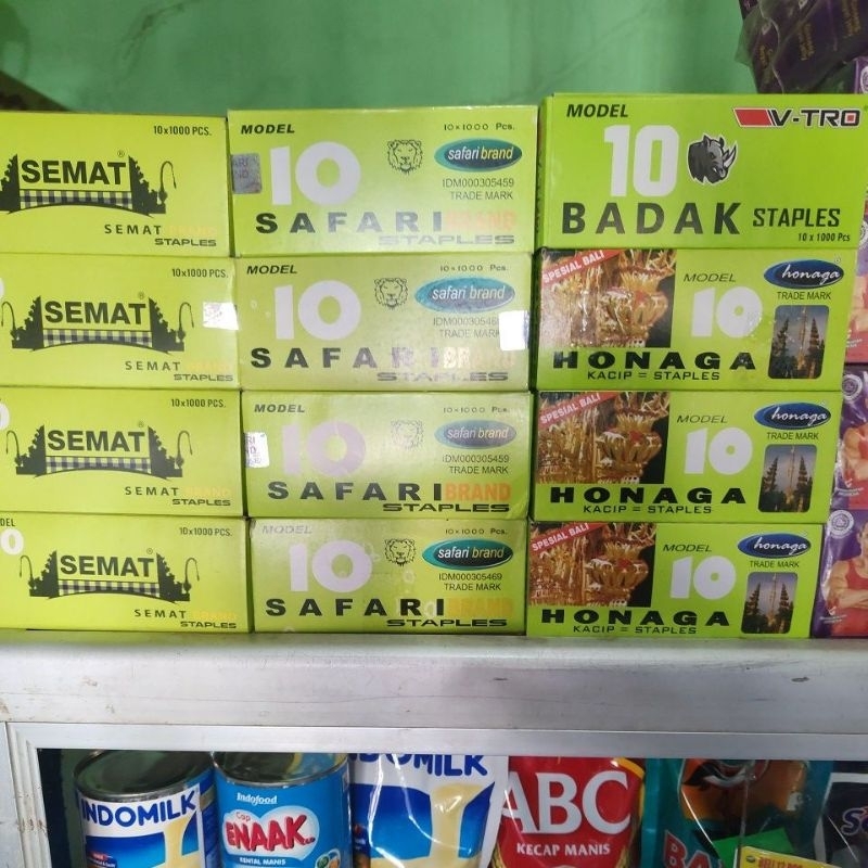 

isi staples isi kacip isi heater staples murah stapler staples