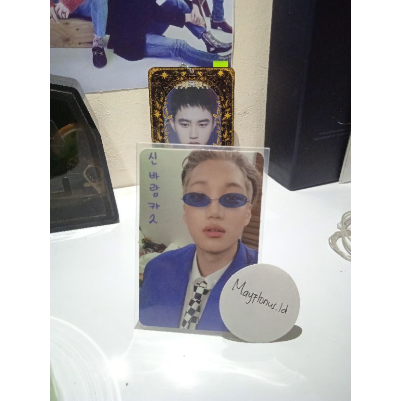 wts pc photocard kai mmmh jas biru Rover exo