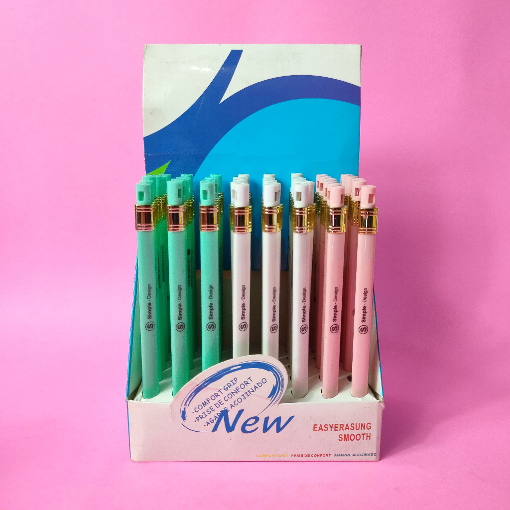 

1 Set Isi 3pcs Pensil Mekanik Triangle Stationery