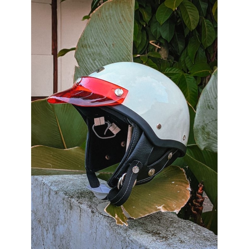 Shorty Helmet Classic White