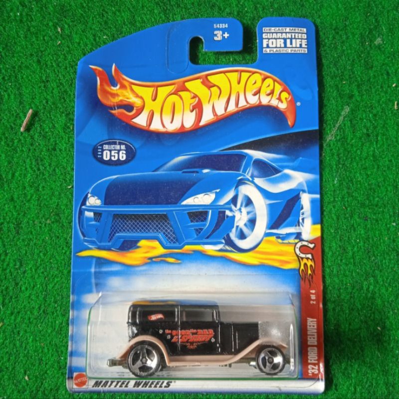 hot wheels hotwheels 32 ford delivery hitam black 1932 classic old
