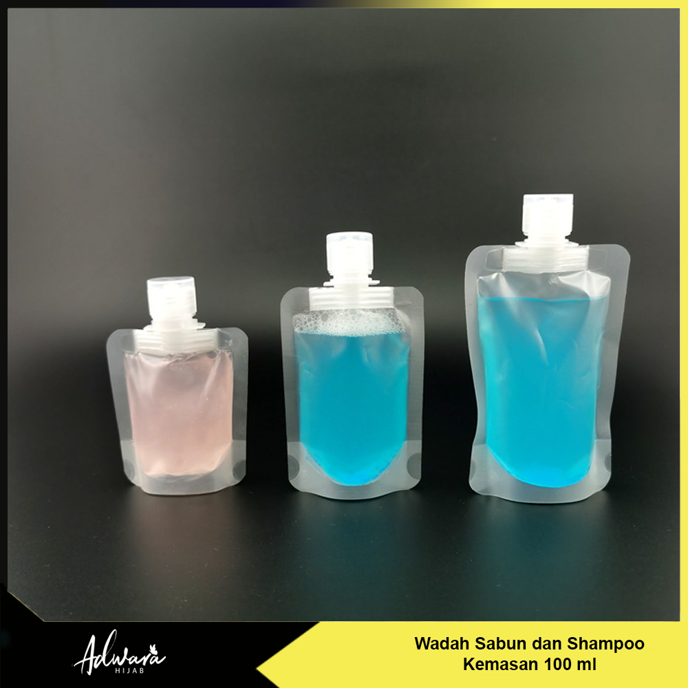 Botol Refill Sabun Cair / Wadah Isi Ulang Shampoo Travel Bag