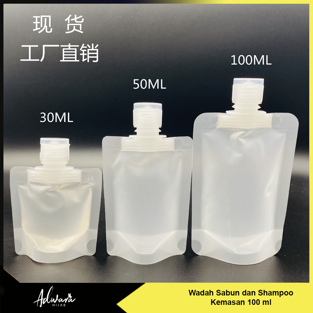 Botol Refill Sabun Cair / Wadah Isi Ulang Shampoo Travel Bag