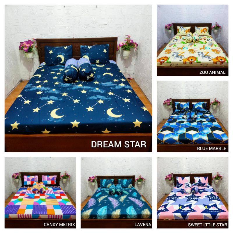 SPREI HOMEMADE KARAKTER 120 160 180 SPREI MURAH BERKUALITAS SPREI MOTIF ANAK