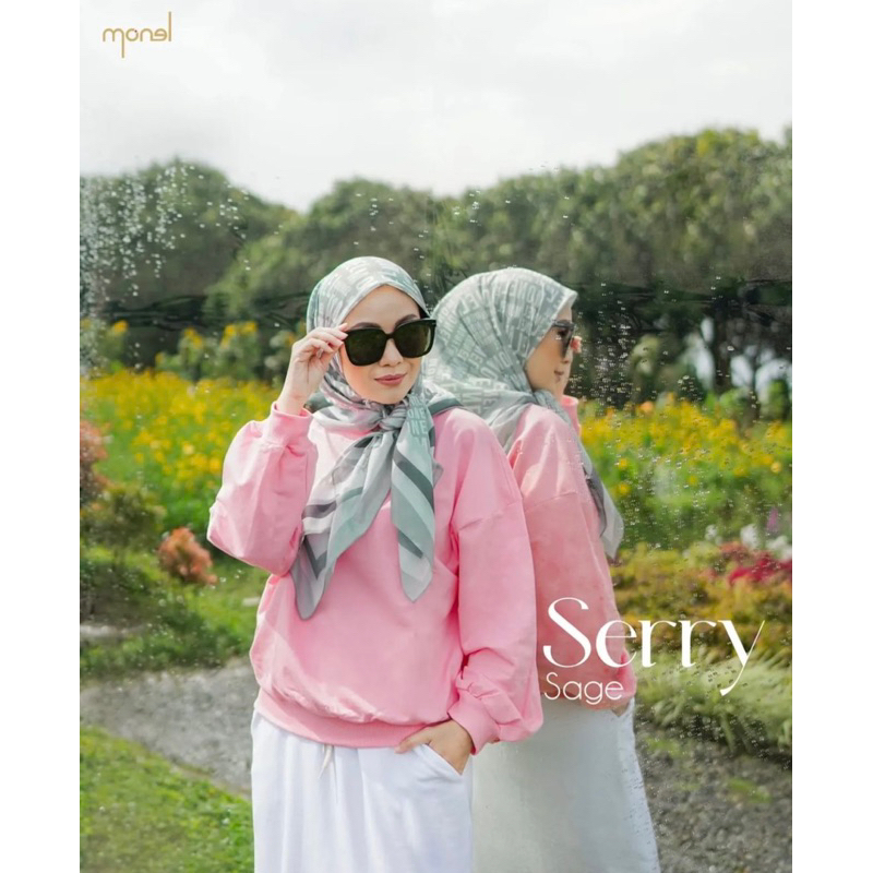 Hijab Segi Empat Motif Monel Sisesa Terlariss!!