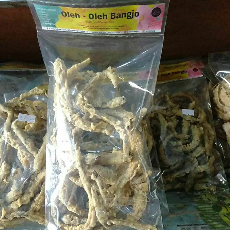 

Kripik Belut/ Eel Chips/ Belut Goreng/ Belut gurih renyah