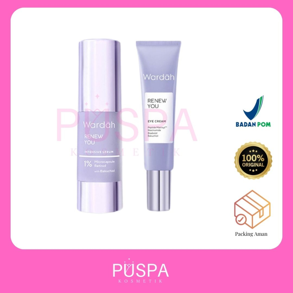 Wardah Renew You Serum | Eye Cream