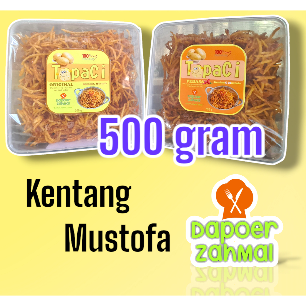 

KENTANG MUSTOFA 500 gram Dapoer Zahmal