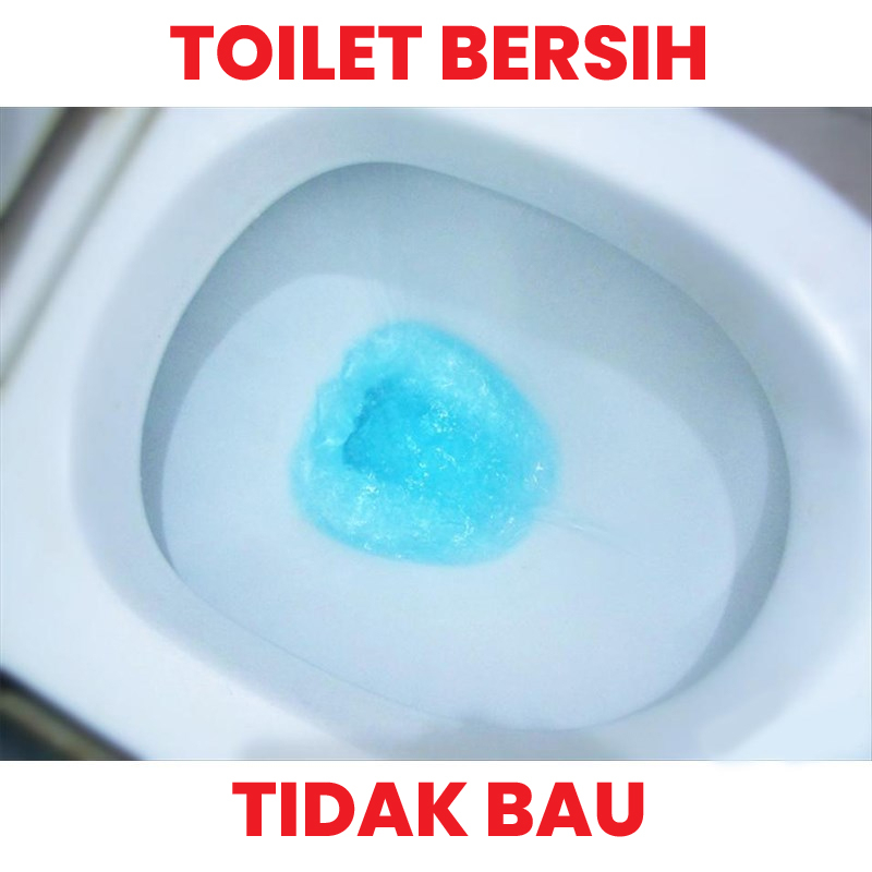 Pembersih Air Toilet Efektif dan Wangi - Blue Bubble Toilet Deodorizing Cleaning Toilet