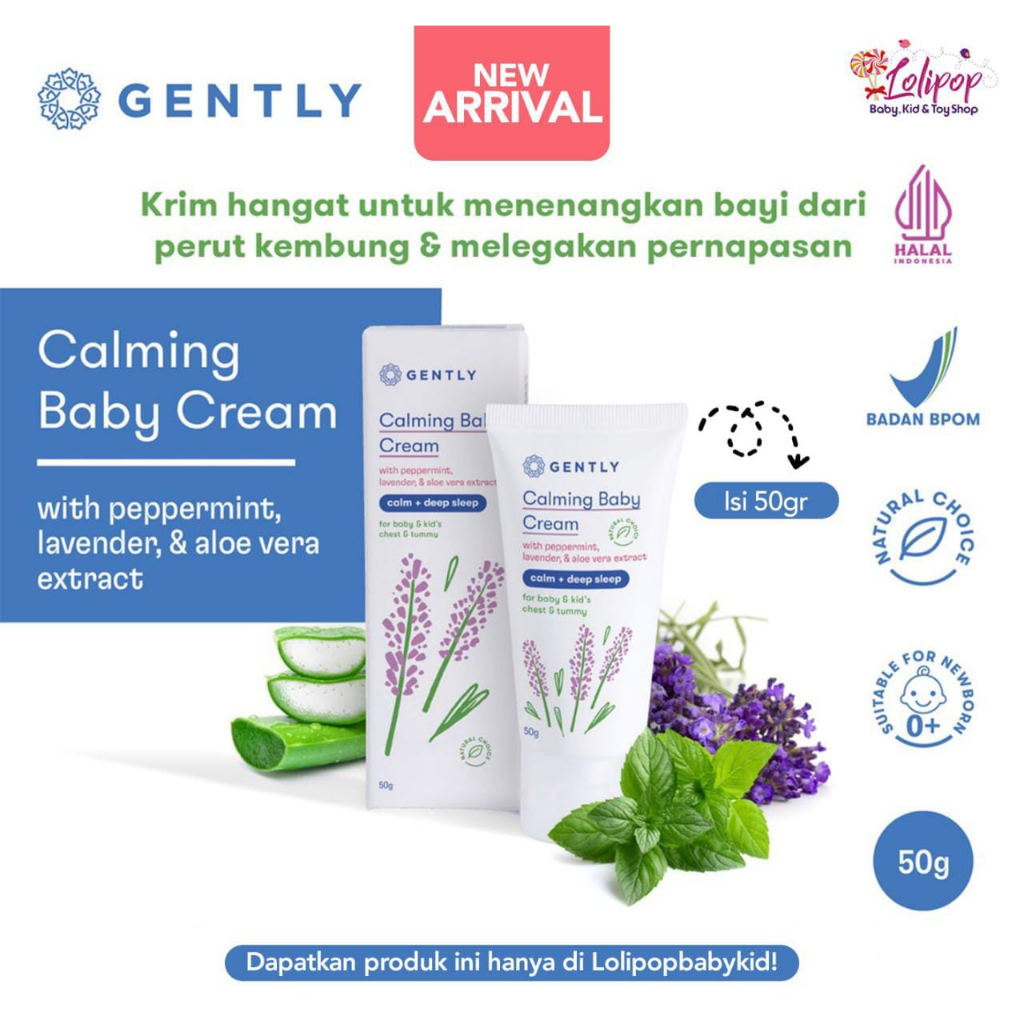 Gently Calming Baby Cream
