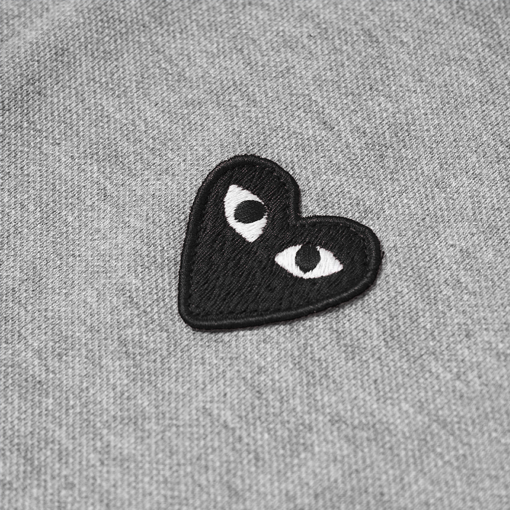 CDG Play Black Heart Polo Shirt