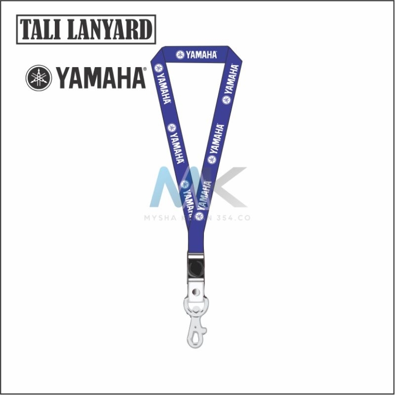 

TALI LANYARD YAMAHA/INDOMARET/SUZUKI ID CARD GANTUNGAN KUNCI