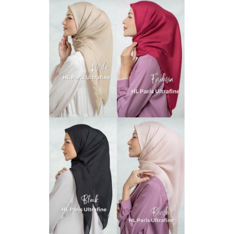 HL Ultrafine Paris Voal by Heavenlights hijab. SIAP KIRIM